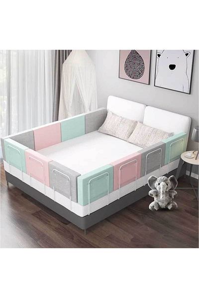 RevuBaby Serenty Plus Bed Barrier 550 Cm Baby And Child Railing Safety Barrier 50cm X 11 Block