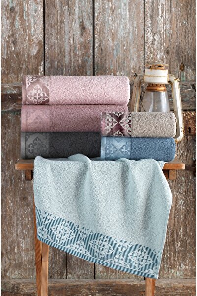 Şıkel Purry Cotton Defne Serisi 50x90cm El Ve Yüz Havlusu 6'lı