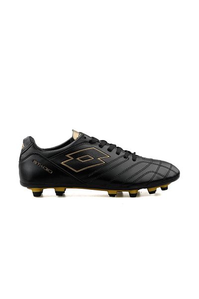Lotto Ανδρικά παπούτσια ποδοσφαίρου 3M Stadio Fg 3Fx Black - 101365336