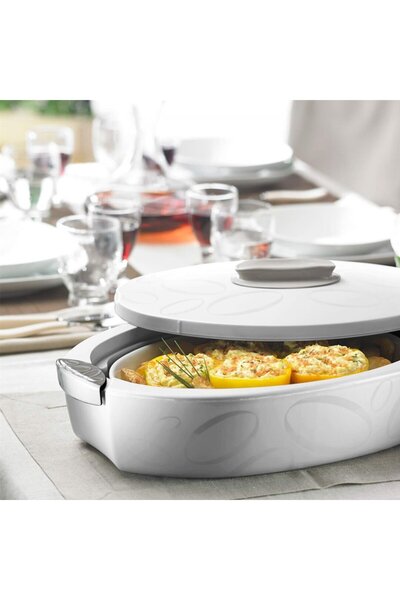 Enjoy Ater Italy Tuttocaldo Thermal Serving Container 3l White