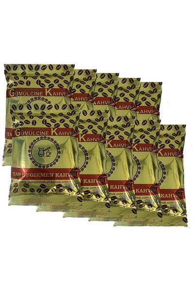 Sekiz harman gümülcine kahvesi Eight-Blend Gümülcine Coffee 10 Pieces 100gr