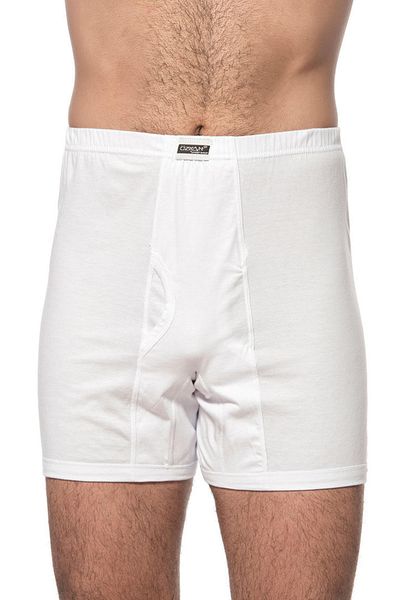 ÖZKAN Ανδρικό μονόχρωμο μπλουζάκι Battal Boy White - 0043