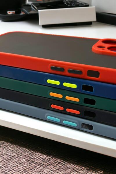 mooodcase Iphone 15 Pro Max Uyumlu Kamera Korumalı Buzlu Şeffaf Lüx Telefon Kılıfı Mchzr