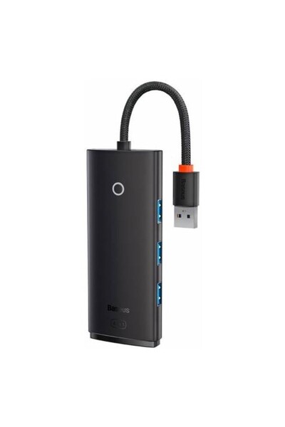 Baseus 0.25cm 5gbps Veri Aktarım 4 Portlu Usb To Usb 3.0 Dönüştürücü Çevirici Hub Tak Çalıştır