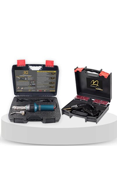 BEMOOLD Bm40 Plastik Kaynak Makinesi - 100 W Sıcak Zımba Plastik Tamir Seti-200 Adet Tel Zım