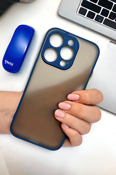 mooodcase Iphone 15 Pro Max Uyumlu Kamera Korumalı Buzlu Şeffaf Lüx Telefon Kılıfı Mchzr