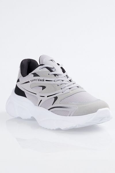 Tonny Black Αθλητικά παπούτσια Unisex Grey Faylon Sole Tbb013