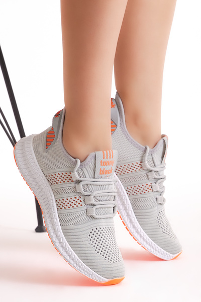 Tonny Black Unisex Buz Oranj Spor Ayakkabı Tbıdl