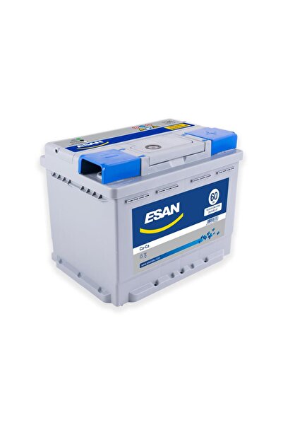 ESANAKU Esan 60ah Prestij Tam Kapaklı L2 Sp Grisap Mavi Muhafaza Gri Gri Düz