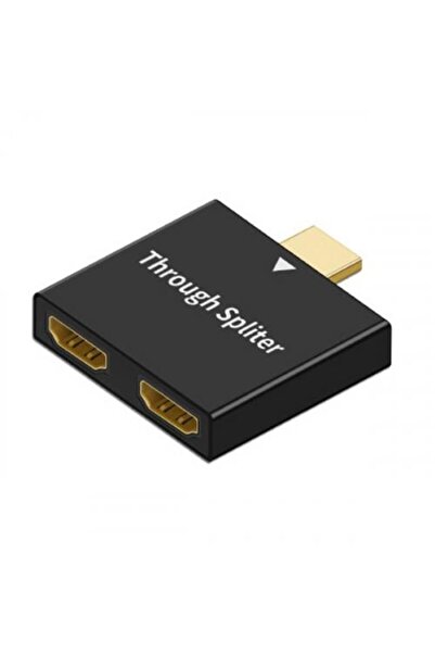 coofbe Hdmı Çoğaltıcı Hdmı Splitter 2in1 1080p Hdmı Çoğaltıcı Tak Çalıştır, Tv, Pc, Playstation Hdmi