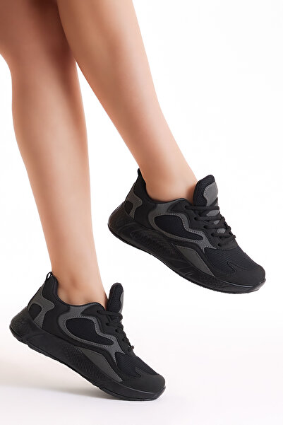 Tonny Black Unisex černé sportovní boty V2901