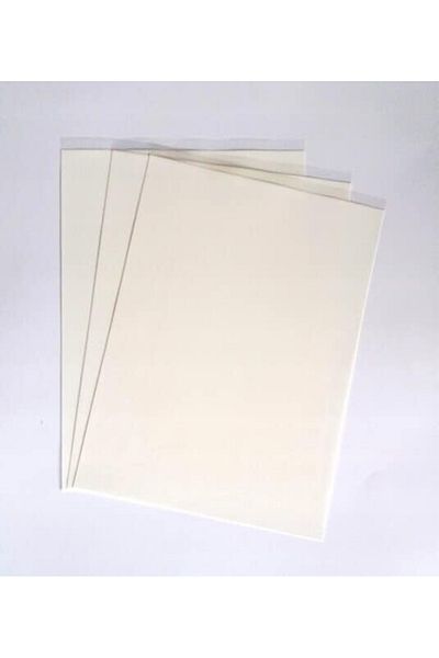 Atölye7Tasarım 1 Piece of Unprinted (Blank) A4 (210 mm X 297 mm) Size Edible Sugar Pulp Paper White Fresh