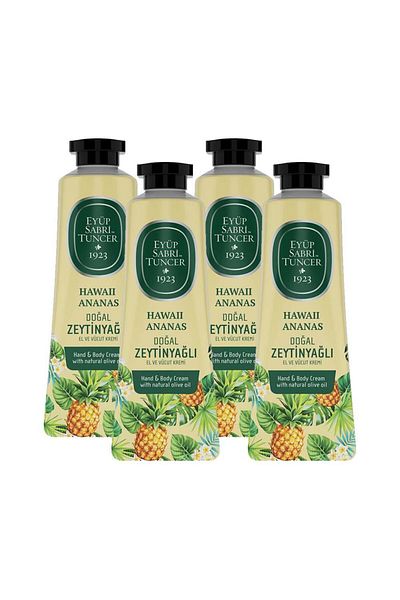 Eyüp Sabri Tuncer Hawaii Pineapple Cream - Hand and Body 50ml x 4