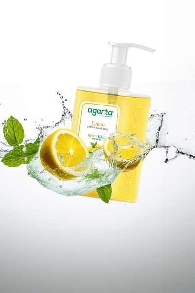 Agarta Natural Cream Effect Liquid Soap Lemon 400 ml