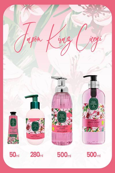 Eyüp Sabri Tuncer 4-Piece Japanese Cherry Blossom Set