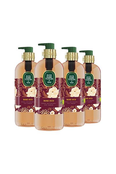 Eyüp Sabri Tuncer Rose Oud Natural Olive Oil Liquid Soap 500 ml