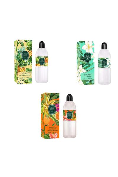 Eyüp Sabri Tuncer Kolonya Bodrum Mandalinası, Hawaii Ananas Ve Yasemin