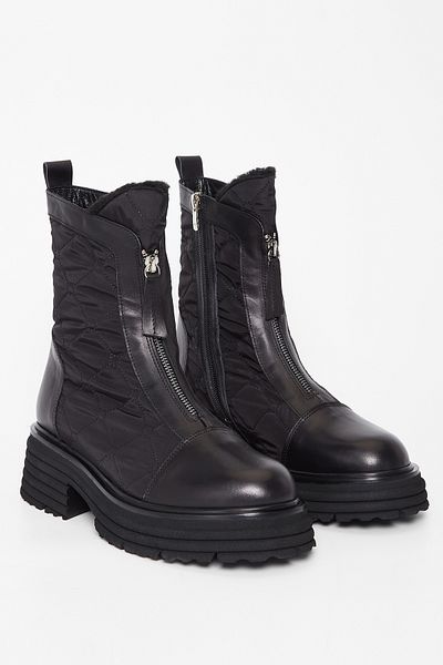 Tamer Tanca Women's Genuine Leather Casual Boots 33 52109 Bn Boots Sk23/24