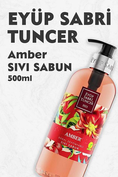 Eyüp Sabri Tuncer Amber Liquid Soap 500 ml
