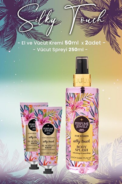 Eyüp Sabri Tuncer Silky Touch Body Spray 250 ml and Cream 50 ml