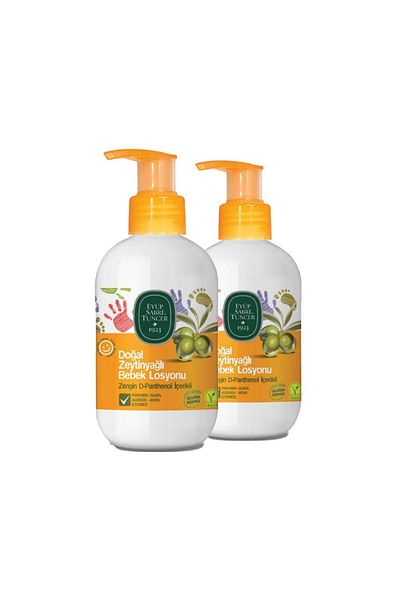 Eyüp Sabri Tuncer 280 ml Natural Baby Lotion with Olive Oil - X 2