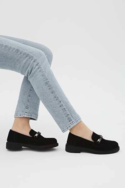 Tamer Tanca Kadın Vegan Loafer Ayakkabı 817 9503 Bn Ayk Y23