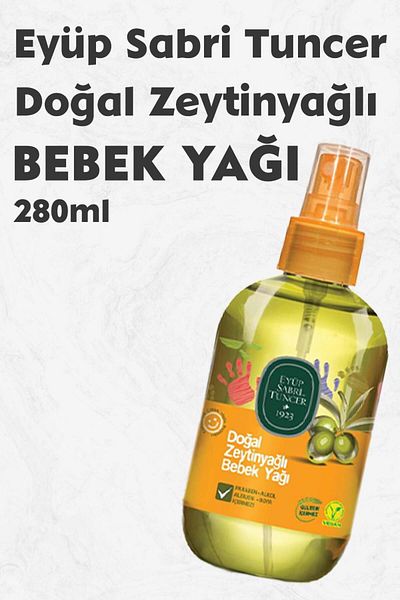 Eyüp Sabri Tuncer Natural Olive Oil Baby Oil 280 ml