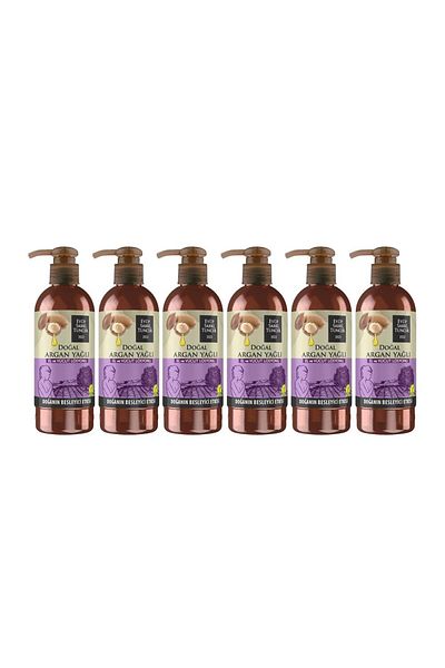 Eyüp Sabri Tuncer Set of 6 Natural Argan Oil Lotion - 250 ml