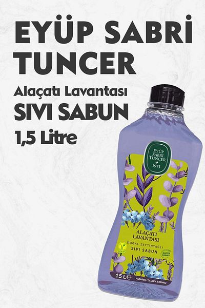 Eyüp Sabri Tuncer Alaçatı Lavender Liquid Soap 1500 ml