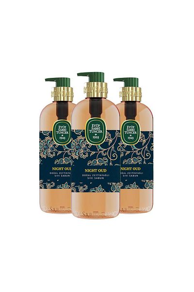 Eyüp Sabri Tuncer Night Oud Natural Olive Oil Liquid Soap 500 ml
