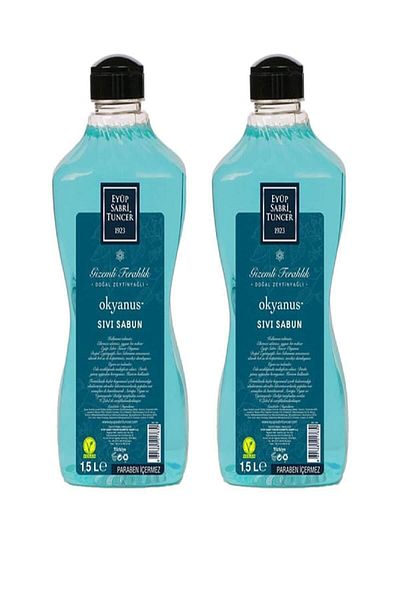 Eyüp Sabri Tuncer Olive Oil Liquid Soap Ocean 1500 Ml X 2