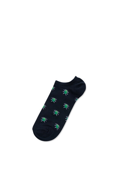 Colin's Navy Blue Men's Socks - Printed