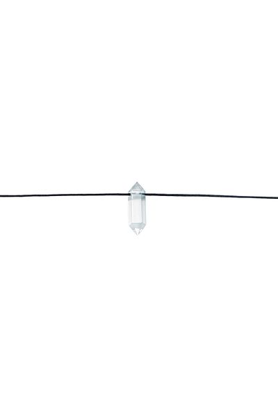 ELLI Halskette Choker Nylon Kristallspitze 925 Silber