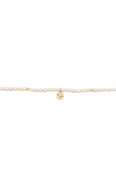 ELLI Halskette Choker Süßwasserperlen Klassik 925 Silber