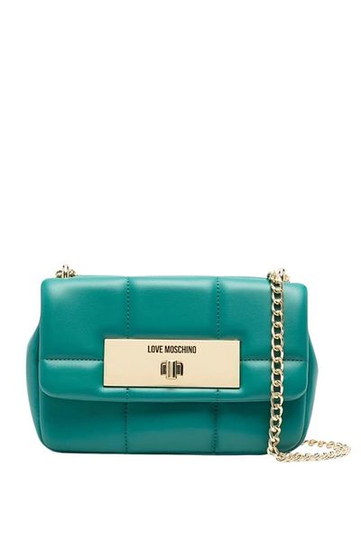 Love moschino green bag outlet