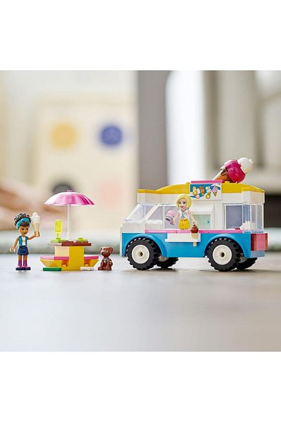 LEGO ® Friends Ice Cream Truck 41715 - Toy Construction Set for Kids Ages 4 and Up (84 Pieces)