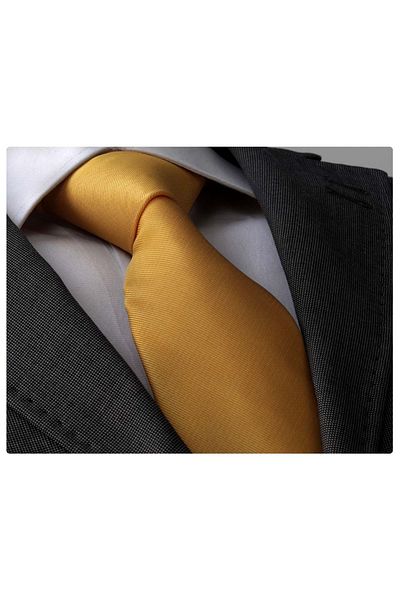 Exve Exclusive Sun Yellow ριγέ γραβάτα