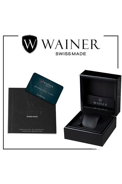 Wainer SW. WA.25511-C Swiss Made Automatic Men's Wristwatch