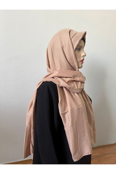 Modakaşmir أزياء الكشمير ميستو شال القطن مخطط