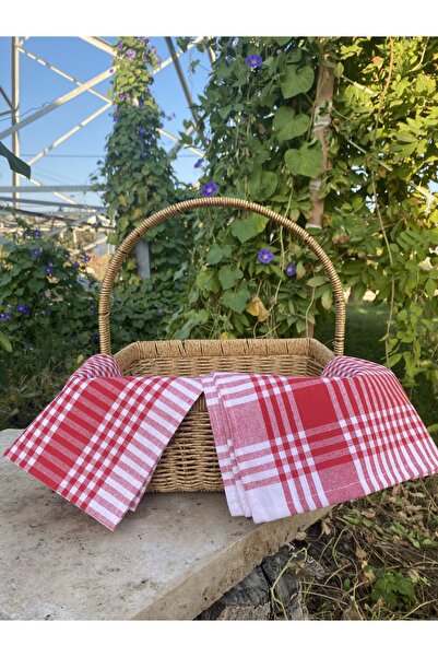 PEMBE HOME MUTFAK KURULAMA BEZİ 45X70 KIRMIZI RENK 2 ADET