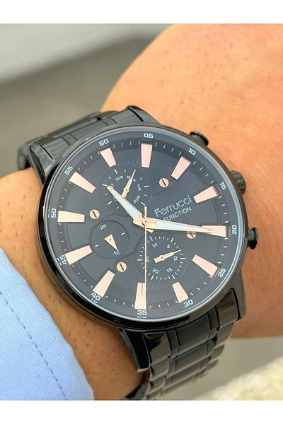 Ferrucci Frc.ft.1.152 Steel Cord Inner Gauges Active Function New Season Men's Wristwatch