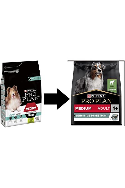 Pro Plan Medium Adult Kuzu Orta Irk Köpek Maması 3 kg