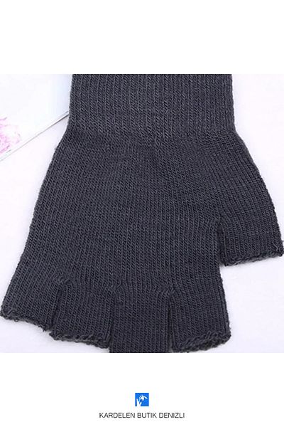Kardelen Butik Denizli Children and Youth Lycra (Elastic) Fingerless Gloves (Unisex) (Ages 5-12)