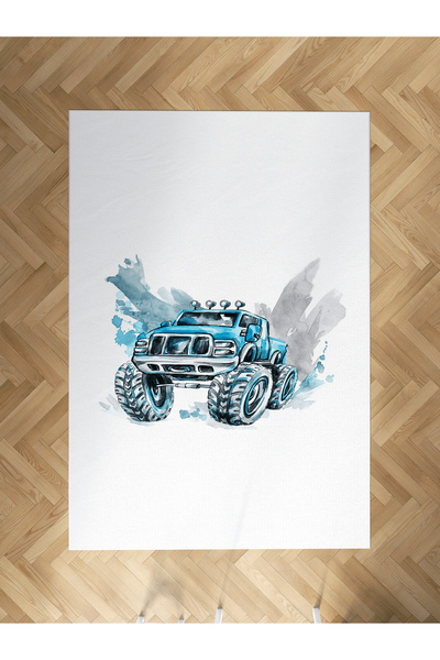 BABY and CHILDREN 'S ROOM Jeep patterned carpet