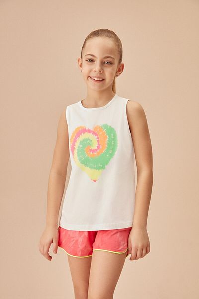SUWEN Batik Kids Shorts Set