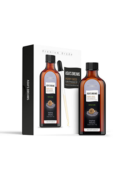 Asia's Dreams زيت بذور الخشخاش المعصور على البارد من آسيا دريمز 100 مل