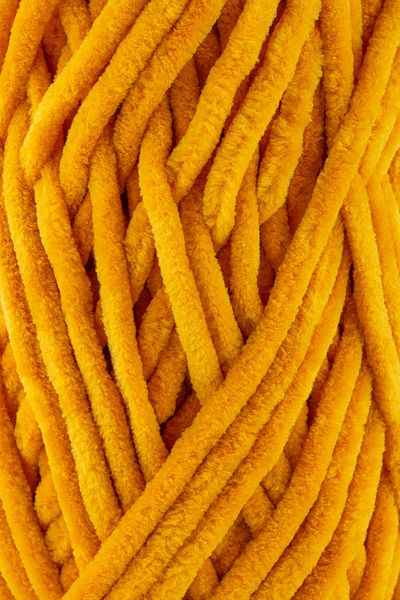 SENSY Premium Velvet Velvet Yarn Hand Knitting Yarn Blanket Yarn Sweater Yarn Baby Blanket Yarn Mustard