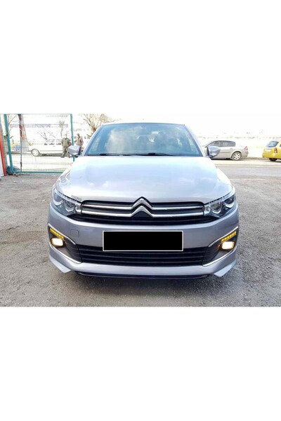 NamTuning Citroen C-Elysee Uyumlu Ön Karlık Tampon Eki C Elysee 2018 ve üzeri