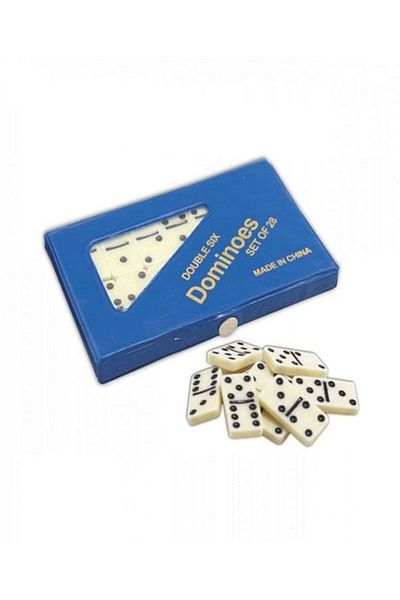 mrtbilisim Domino Game with Bag
