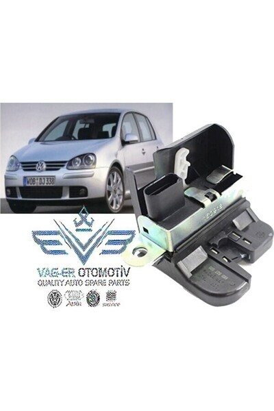 Genel Markalar Golf 5 2004-2008 Uyumlu Arka Bagaj Kapak Kiliti Kilidi Motoru 1k6827505c
